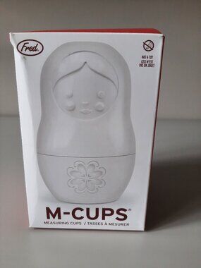 Fred M-CUPS Matryoshka Measuring Cups - New in box